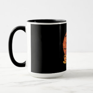 Süßes Halloween-Einhorn-Hexe Kawaii-Kürbis Tasse