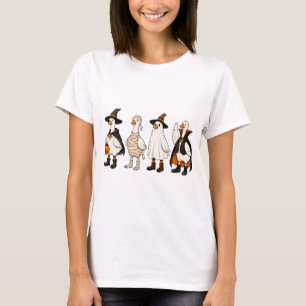 Süßes Halloween-Entenkostüm-Party T-Shirt