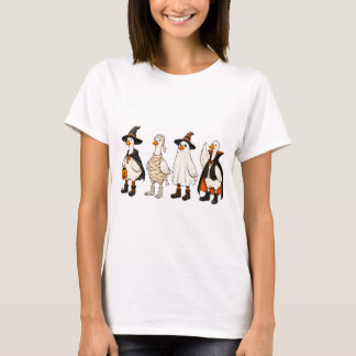 Süßes Halloween-Entenkostüm-Party T-Shirt