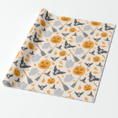 Süßes Halloween-Geschenkpapier Geschenkpapier (Ungerollt)
