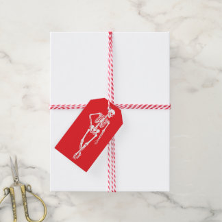 Süßes Halloween-Gruseldesign Geschenkanhänger