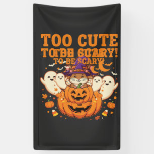 Süßes Halloween Hamster Kürbis Geist Design_1 Banner