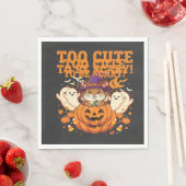 Süßes Halloween Hamster Kürbis Geist Design_1 Serviette (Beispiel)
