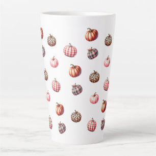 süßes Halloween-/Herbst-Kürbismuster Milchtasse