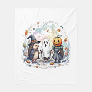 Süßes Halloween-Igel-Kostüm Fleecedecke
