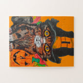 SÜßES HALLOWEEN-KITTY PUZZLE (Horizontal)