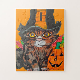 SÜßES HALLOWEEN-KITTY PUZZLE