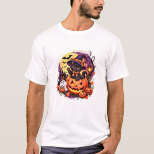 Süßes Halloween-Kürbis-Grusel-Shirt T-Shirt