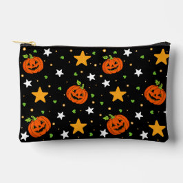 Süßes Halloween-Kürbismuster  Zubehörtasche