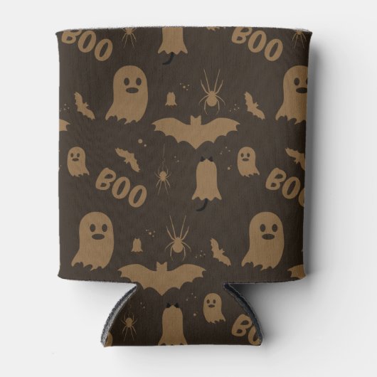 Süßes Halloween-Muster Dosenkühler (Vorderseite)