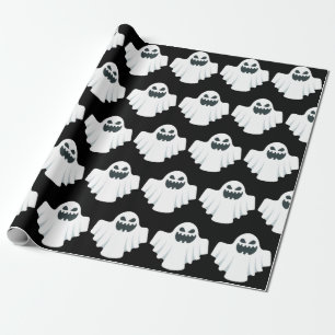 Süßes Halloween-Muster Gespenst Geschenkpapier
