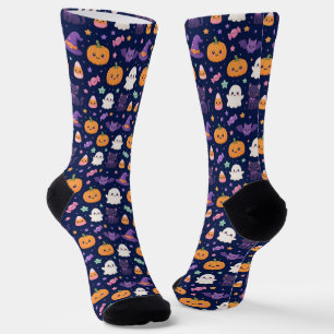 Süßes Halloween-Muster  Socken