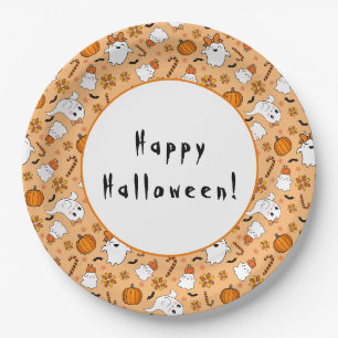 Süßes Halloween Pappteller