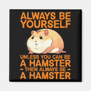 Süßes Hamster-Design für Männer Frauen Kinder Zwer Magnet