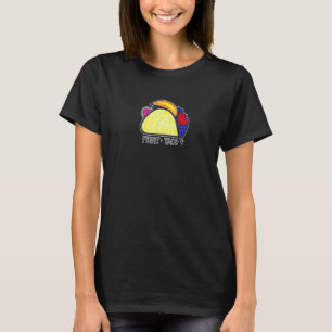Süßes handgezeichnetes Frucht-Taco für den Obstgar T-Shirt