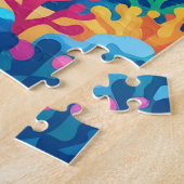 Süßes Happy Birthday nautischer Delfin Puzzle (Seite)