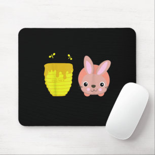 Süßes Häschen Niedliches & Lustiges Kaninchen Tier Mousepad