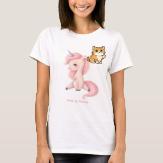 Süßes Haustier Katzenliebhaber Design T-Shirt