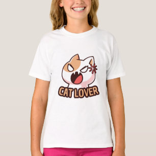 Süßes Haustier Katzenliebhaber Design T-Shirt