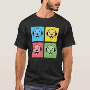 Süßes Haustier Puggle Besitzer Hundeliebhaber Pop T-Shirt