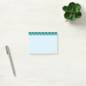 Süßes Hellgrün Mint Post-it Klebezettel (Büro)
