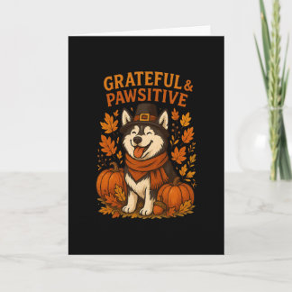 Süßes Herbst-Kürbis-Herbst-Hunde-Liebhaber-Shirt  Karte