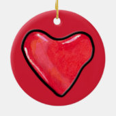 Süßes Herz 1 Ornament (Hinten)