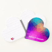 Süßes Herz-Monogramm-Journal & Ästhetische Selbstl Notizblock (Innenseite)