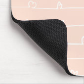 Süßes Herz Mousepad (Ecke)