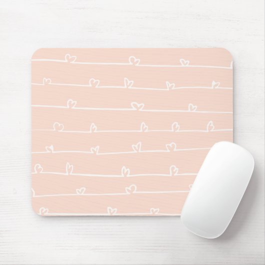 Süßes Herz Mousepad (Mit Mouse)