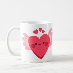 Süßes Herz und Bär Kaffeetasse
