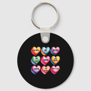 Süßes Herz Valentinstag Design für Frauen Schlüsselanhänger
