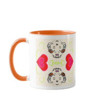 Süßes Herzen-Muster