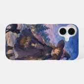 Süßes Hexen-Kätzchen-Handyhülle iPhone 16 Hülle (Rückseite (Horizontal))