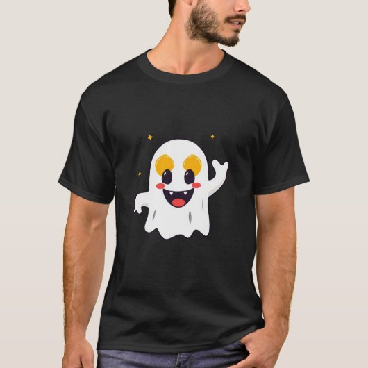 Süßes "Hi Boo!" T-Shirt (Vorderseite)