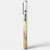 Süßes Highland-Babyrind auf einem Blumenfeld Case-Mate iPhone Hülle (Rückseite / Links)