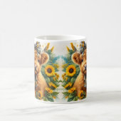Süßes Highland-Kalb Kaffeetasse (Mittel)