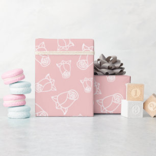 Süßes Hochzeitsrosen Junggesellinnen-Abschiedsgesc Geschenkpapier
