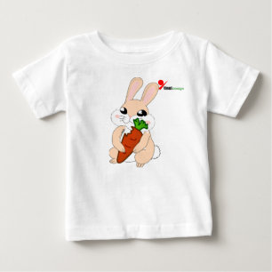 Süßes Hoppy Bunny Baby T-Shirt Ostern