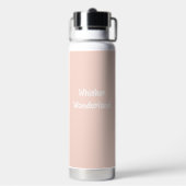 Süßes hübsches Muster Katzen Kätzchen, Schnurrhaar Trinkflasche (Hinten)