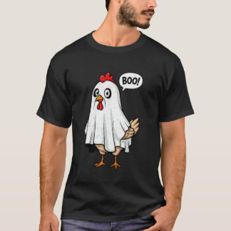 Süßes Huhn Boo Lustiges Halloween-Kostüm Männer Fr T-Shirt