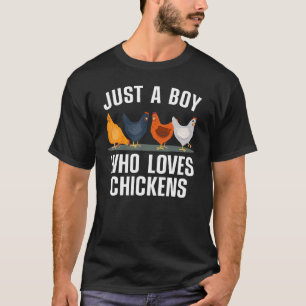 Süßes Huhn für Männer Jungen Kinder Landwirtschaft T-Shirt