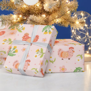 Süßes Huhn Geschenkpapier