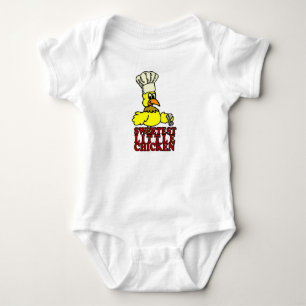 Süßes Huhn GRILLEN Baby Strampler