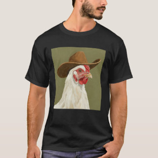 Süßes Huhn mit Cowboyhut T-Shirt