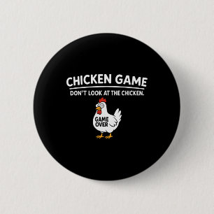 Süßes Hühner-Spiel Schau dir das Huhn nicht an Lus Button