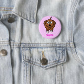 Süßes Hündchen Button (Beispiel)