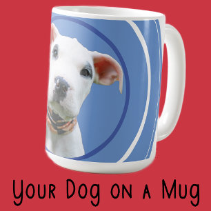 Süßes Hunde-Foto für Mama Papa Oma Opa Kaffeetasse