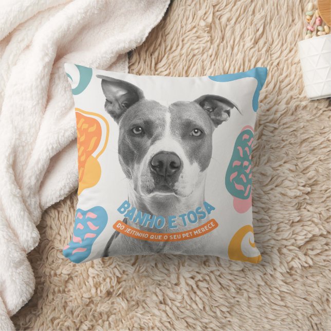 Süßes Hundedecken-Design Kissen (Decke)