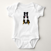 Süßes Hundedesign. Baby-Body